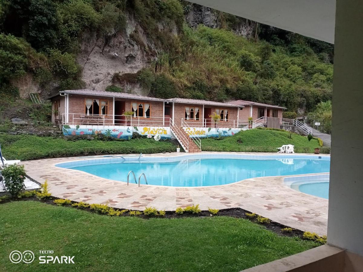 Playita Salomon Hotel Baños Eksteriør billede