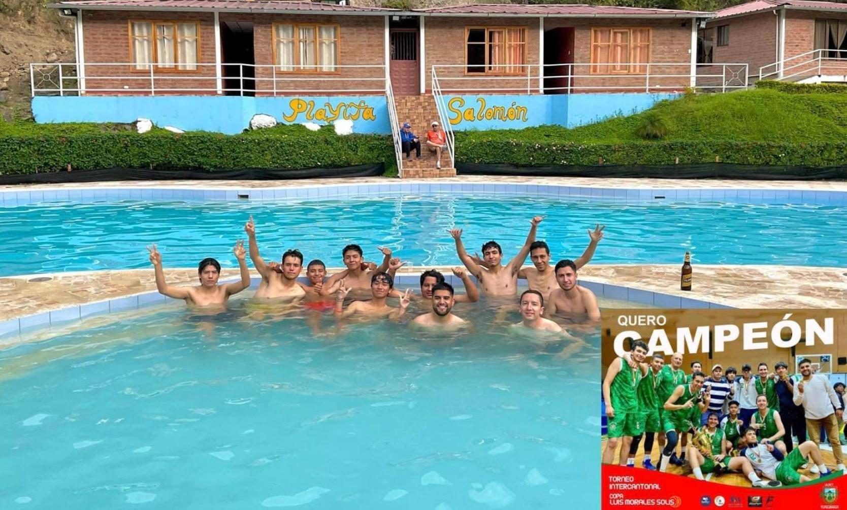 Playita Salomon Hotel Baños Eksteriør billede
