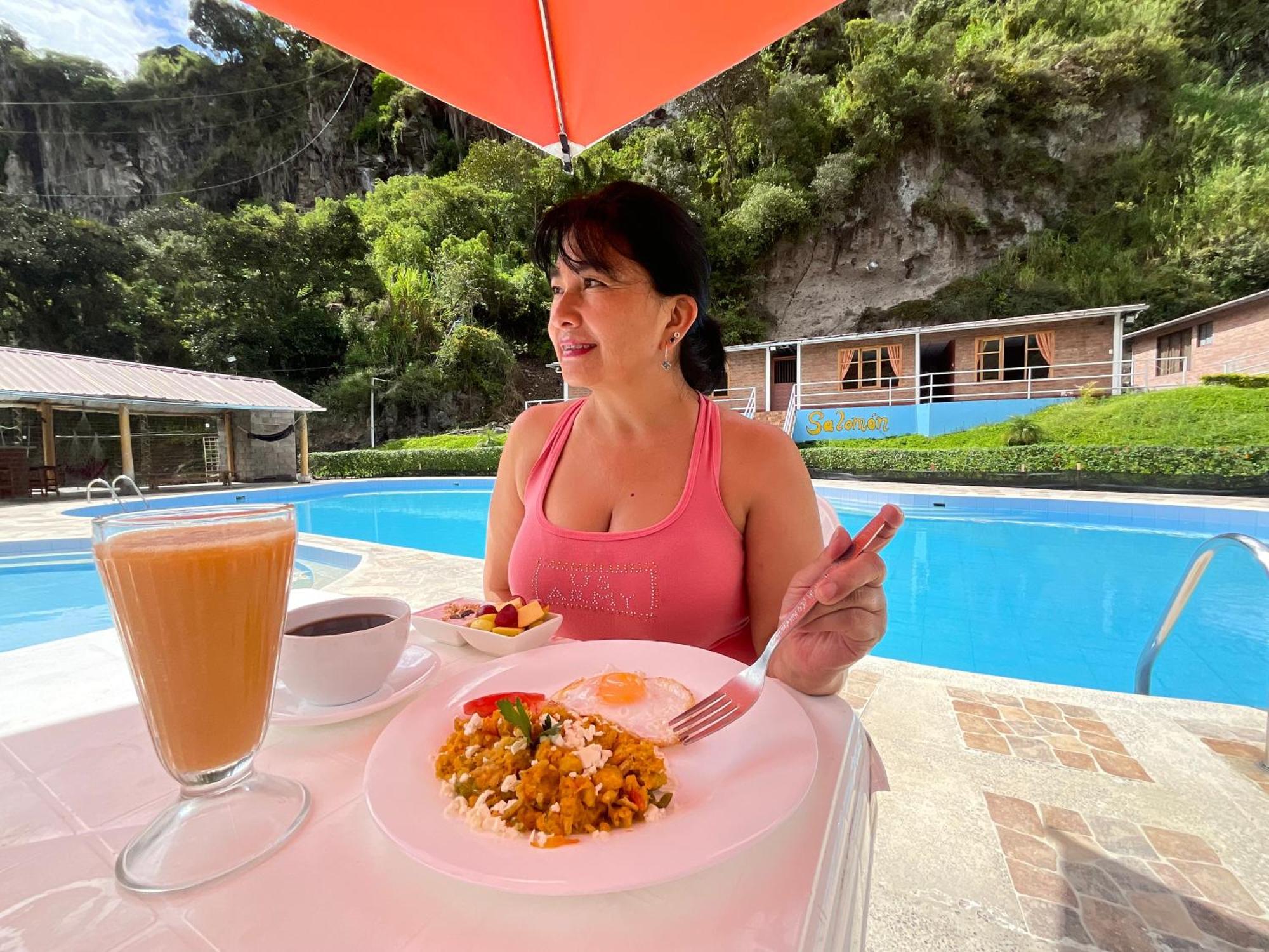 Playita Salomon Hotel Baños Eksteriør billede