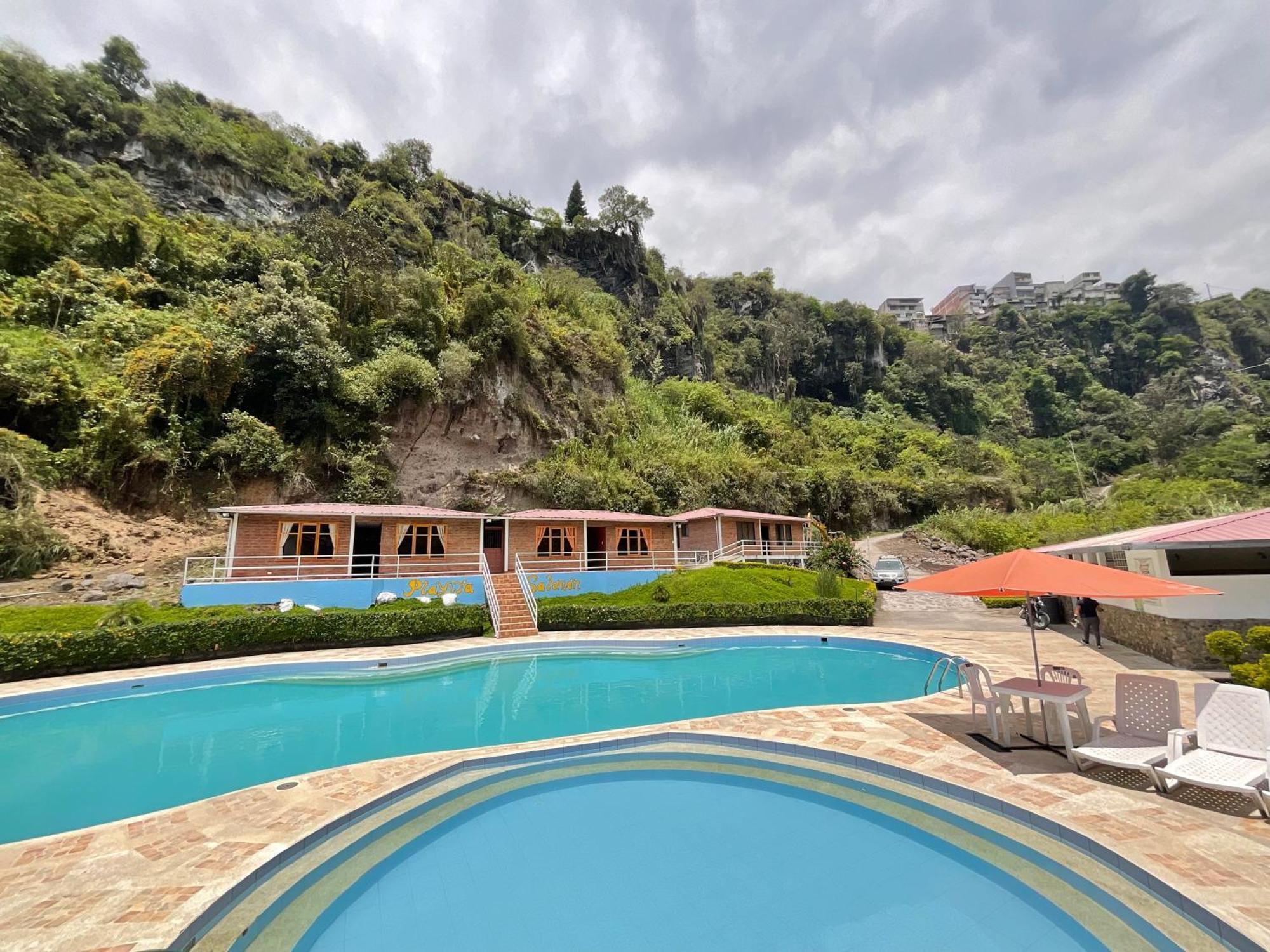 Playita Salomon Hotel Baños Eksteriør billede