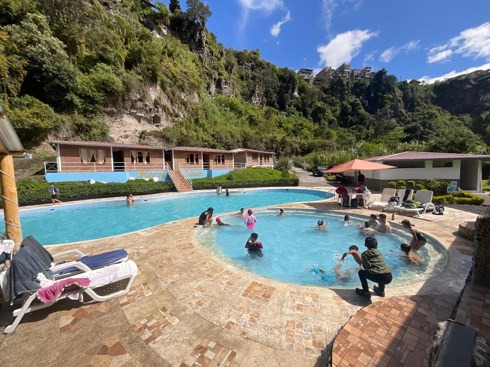 Playita Salomon Hotel Baños Eksteriør billede