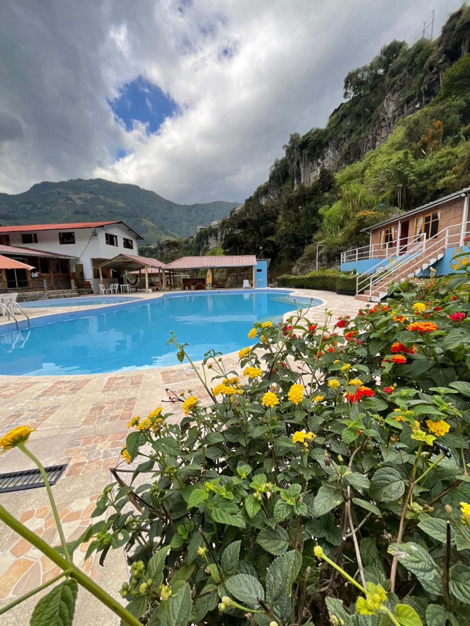 Playita Salomon Hotel Baños Eksteriør billede